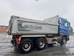 Scania R560 6x4 tipper truck, snow plough equipped, with