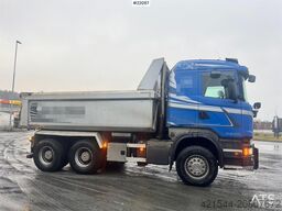 Scania R560 6x4 tipper truck, snow plough equipped, with