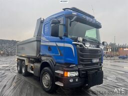 Scania R560 6x4 tipper truck, snow plough equipped, with