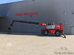Manitou MRT 2150+ Radio Remote Forks + Winch!
