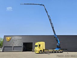 Scania S580 V8 / 8x4 / FASSI 115 t/m CRANE / RETARDER