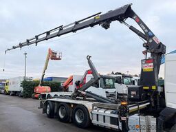 Volvo FM 500 8X4 TRIDEM HOOKLIFT + (25m!) CRANE HIAB ...