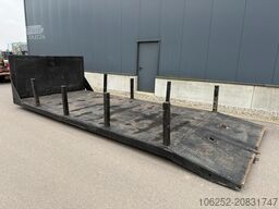 CONTAINER PLATTE CONTAINER / FLATBED CONTAINER 6m x 2m50 ...