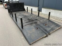CONTAINER PLATTE CONTAINER / FLATBED CONTAINER 6m x 2m50 ...