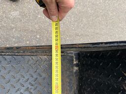 CONTAINER PLATTE CONTAINER / FLATBED CONTAINER 6m x 2m50 ...