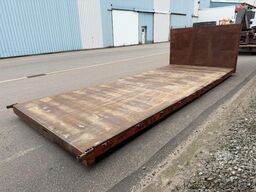 ATM PLATTE CONTAINER / FLATBED CONTAINER 6m x 2m42 ...