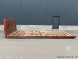 ATM PLATTE CONTAINER / FLATBED CONTAINER 6m x 2m42 ...