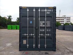 20 Fuß High Cube Side Door Seecontainer Open Side / Neucontainer / Anthrazit