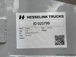 Knapen Trailers 96m3 Liftas Cargo Floor 10MM 2 year old! Afstan...