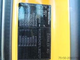 MERCEDES-BENZ 4163 8x4 BL 180 to PUSH Getriebe Problem Nr: 727