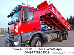 Camion ribaltabile trilaterale MERCEDES-BENZ 2642 6x4 Blatt/Blatt Meiller 3-Seiten Kipper