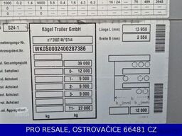 KÖGEL SN 24 CARGO + LIFTACHSE + SAF