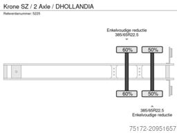 Krone SZ / 2 Axle / DHOLLANDIA