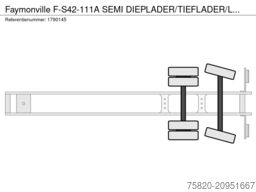 Faymonville F-S42-111A  SEMI DIEPLADER/TIEFLADER/LOWLOADER