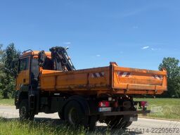 MAN TGA 18.320+KRAN HIAB 099HIDUO/Schneeplug platte