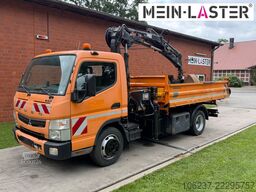 FUSO Canter 7C18 3 S-Kipper /Hiab 055 12m 500 kg FUNK
