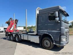 DAF XF 510 MIT PENZ LADEKRAN 6X4,  12Z9.50 INKL. HOLZGREIFER
