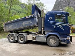 Scania R730 6x4 snowplow-equipped combination vehicle