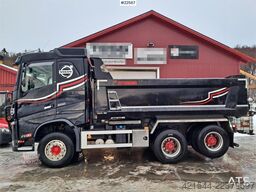 Volvo Fh16 650 6x4 Tipper Truck w/ Sørling Triple Traile
