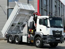 MAN TGS 26.480 6x4 Krankipper Fassi F195.A.2.24