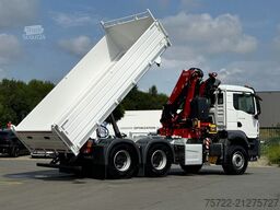 MAN TGS 26.480 6x4 Krankipper Fassi F195.A.2.24