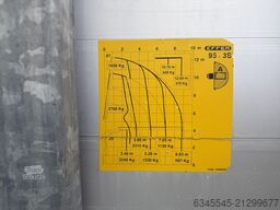 Iveco Eurocargo 160 E28 - Effer 95 crane Euro5