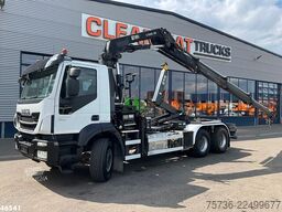 Iveco Trakker AD380T 6x4 Euro 6 Hiab 18 Tonmeter laad...