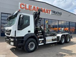 Iveco Trakker AD380T 6x4 Euro 6 Hiab 18 Tonmeter laad...