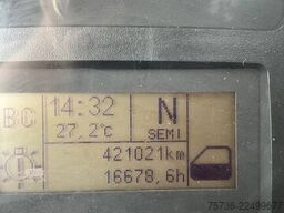Iveco Trakker AD410T 6x4 Euro 6 Hiab 18 Tonmeter laad...