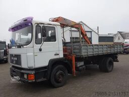 MAN 17-232 KIPPER MET KRAAN HIAB 6,5 TON KRAAN