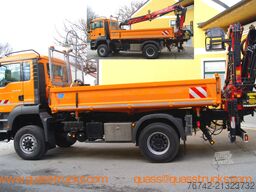 MAN TGA 18.320 BL 4x4 / FASSI F135 abnehmbar/MEILLER/Winterd.