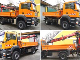 MAN TGA 18.320 BL 4x4 / FASSI F135 abnehmbar/MEILLER/Winterd.