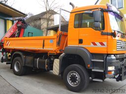 MAN TGA 18.320 BL 4x4 / FASSI F135 abnehmbar/MEILLER/Winterd.