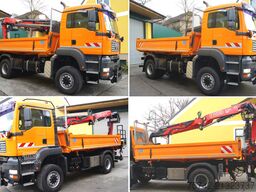 MAN TGA 18.320 BL 4x4 / FASSI F135 abnehmbar/MEILLER/Winterd.