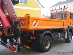 MAN TGA 18.320 BL 4x4 / FASSI F135 abnehmbar/MEILLER/Winterd.