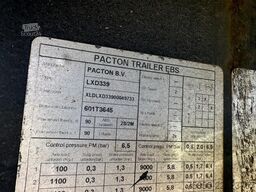 Pacton L3-002 Platform / Mega / Discbrakes / NL Trailer