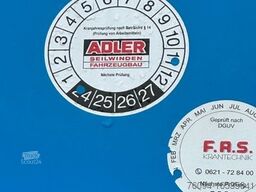 MAN 18.260 4x2 Montagekran 35m SEILWINDE