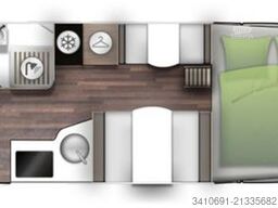 FORSTER A 699VB 7 Gurtsitze + Schlafplätze Markise