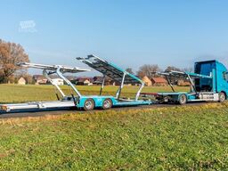 VOLVO FH mit Anhänger für 6 PKW