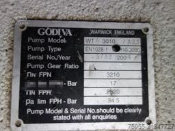 Mercedes-Benz Atego 1828 4X4 GODIVA PUMP