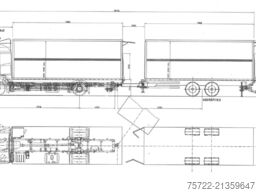 Mercedes-Benz Actros 1848 4x2 Koffer Ladebordwand + Schwagmei...