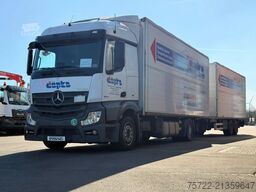 Mercedes-Benz Actros 1848 4x2 Koffer Ladebordwand + Schwagmei...