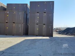 Decker Containerbau 20ft Bulk Container oben offen, 360°