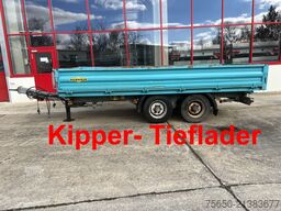 Humbaur HTK 10 50 24  Tandem Kipper- Tieflader