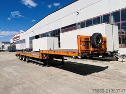 Möslein STO 3 Schwebheim  3 Achs Satteltieflader Plato 45 t GGfür Fertigteile, Baumaschinen oder Container