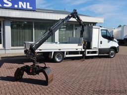 Iveco 50C150 Open Bak + Kraan HIAB