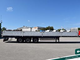 SCHWARZMÜLLER Baustofftrailer Lenkachse BPW 80cm Bordwände