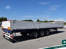SCHWARZMÜLLER Baustofftrailer Lenkachse BPW 80cm Bordwände