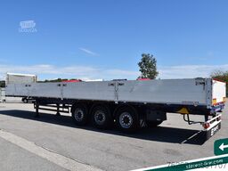 SCHWARZMÜLLER Baustofftrailer Lenkachse BPW 80cm Bordwände