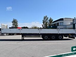 SCHWARZMÜLLER Baustofftrailer Lenkachse BPW 80cm Bordwände